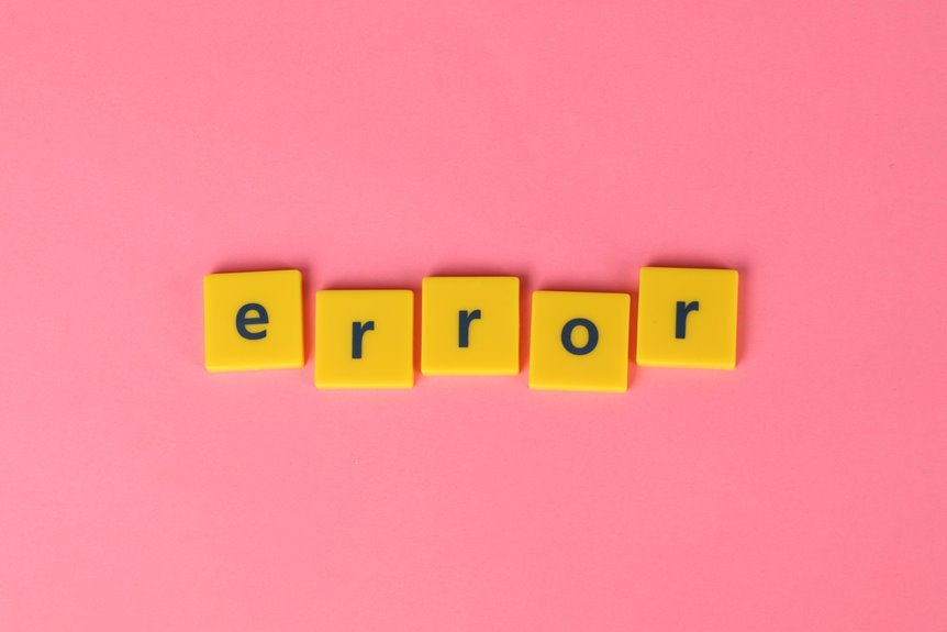 helpful resolution steps for common user errors
