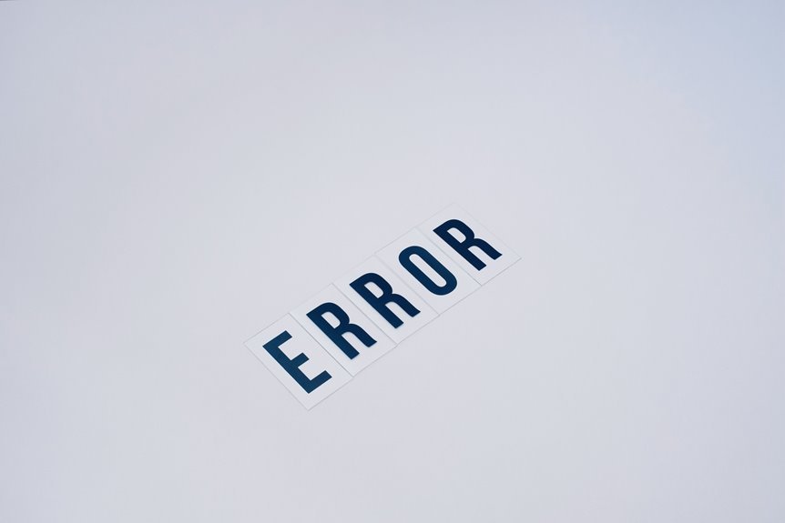 practical guidance on errors affecting performance